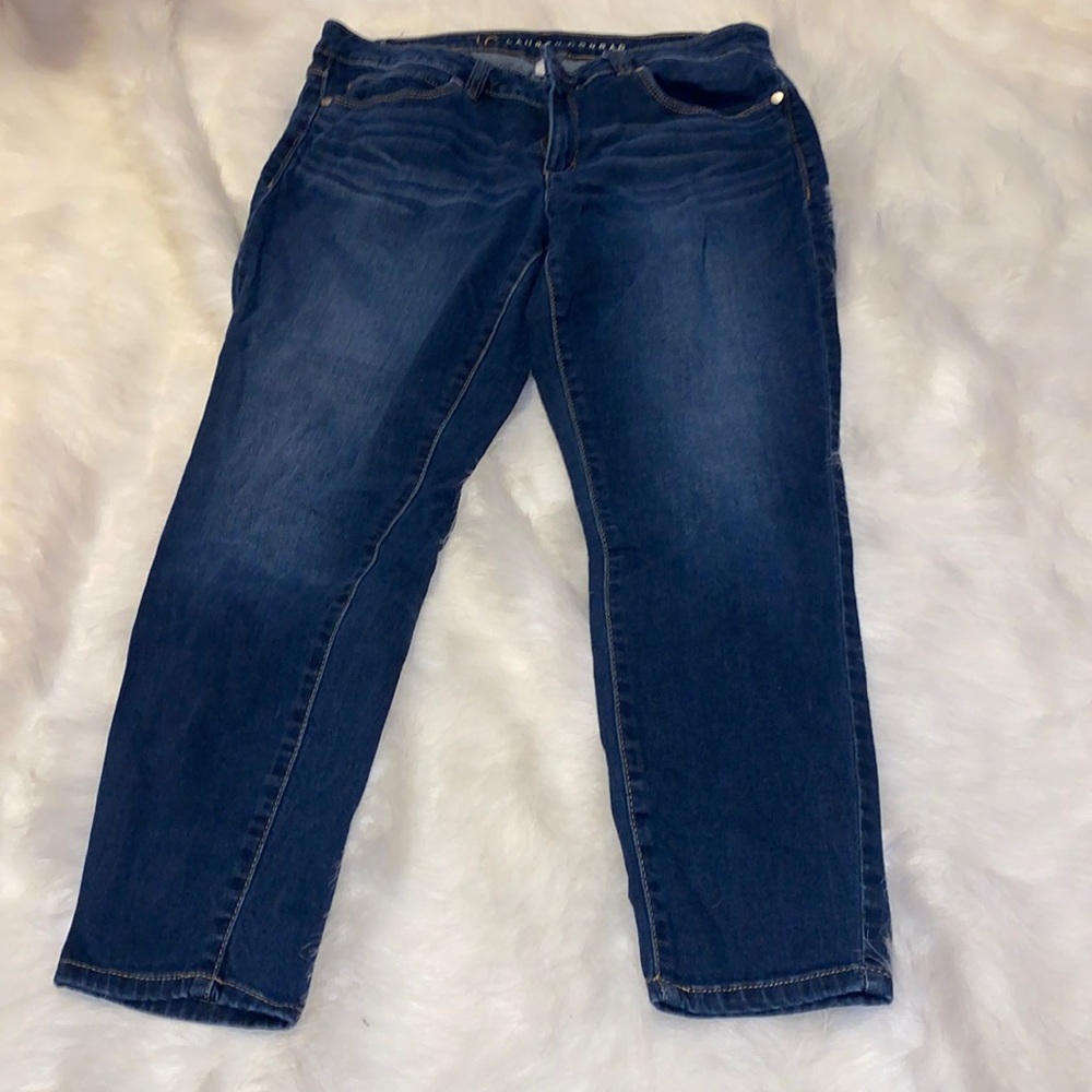LC Lauren Conrad skinny ankle jeans